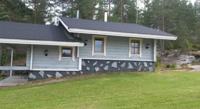 Шале c 1 комнатой с балконом и с красивым видом из окна Rämäkkä Holidays