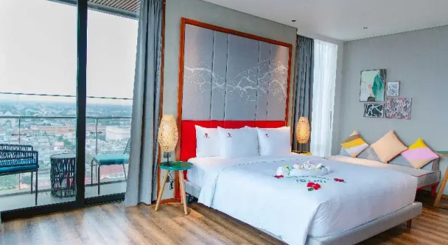 Номер Deluxe CENTRAL PLAZA HOTEL - Mỹ Tho