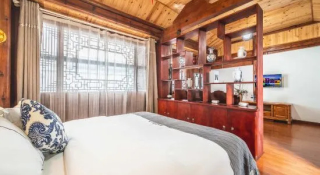 Люкс с видом на внутренний двор Xiangning Bohai Small Courtyard