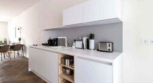 Люкс c 1 комнатой с балконом Limehome Linz Schillerstraße