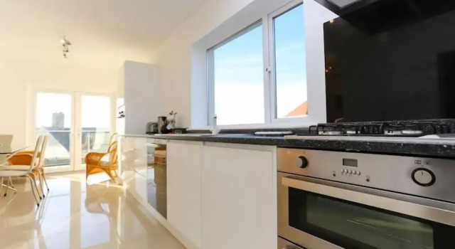 Woolacombe Garden Apartment 2 Bedrooms, Book Lejlighed Lejligheder i Woolacombe, nær Combesgate Beach, Lejlighed