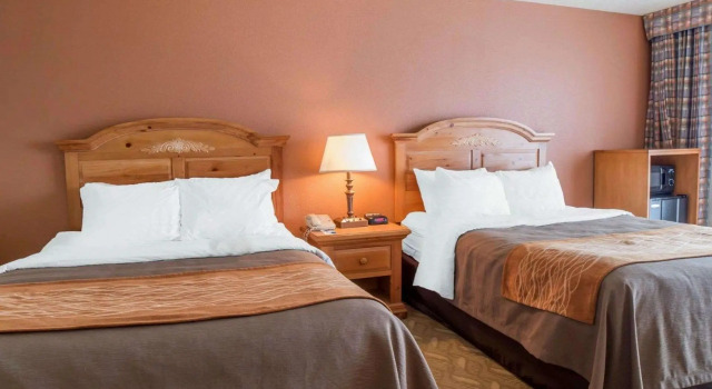 Четырёхместный номер Standard Comfort Inn Salt Lake City Downtown