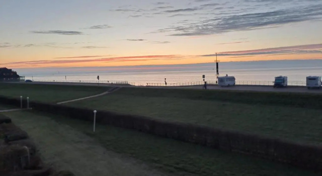 Апартаменты Studio mit Meerblick und großer Loggia - Direktzugang zur Nordsee