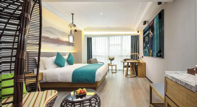 Номер Comfort Mehood Lestie International Hotel Nancun Wanbo Metro Station Branch