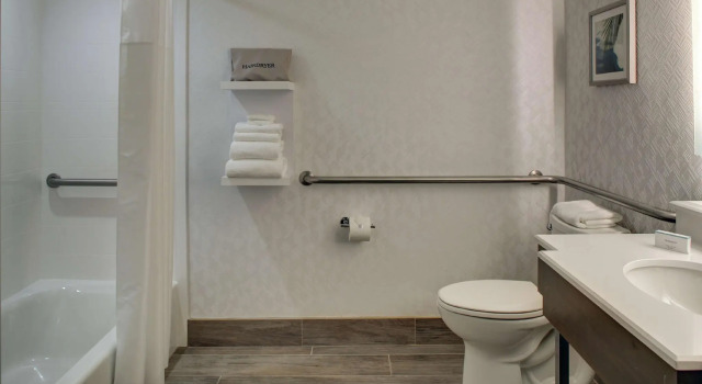 Двухместный номер Mobility / Hearing Accessible  Hampton Inn & Suites Miami Airport South/Blue Lagoon