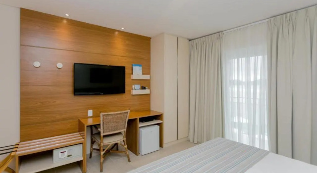 Двухместный номер Standard с видом на море Beach Hotel Juquehy