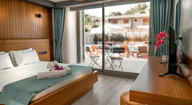 Номер Deluxe с красивым видом из окна Enki Vadi Boutique Hotel