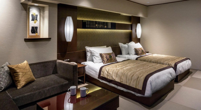Двухместный люкс ANA Holiday Inn Kanazawa Sky by IHG