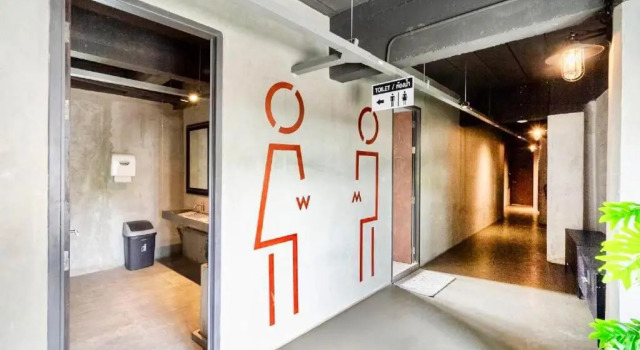 Кровать в общем номере Westory Design Poshtel