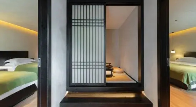 Семейный люкс с 2 комнатами Shanju Fu Private Soup Famous Accommodation