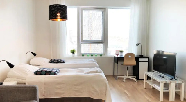 Студия Superior Kotimaailma Apartments Tampere