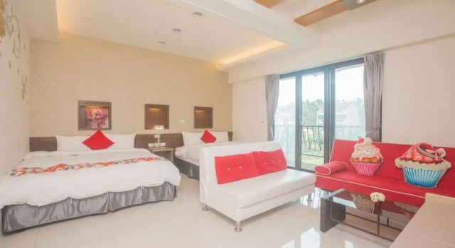 Camera quadrupla Standard con balcone Lusihan B&B