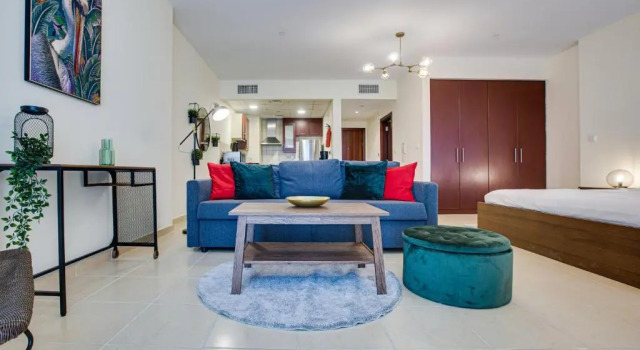 Modern brand new Murjan studio JBR, Забронировать Отель Джумейра , рядом с Dubai Marina Yacht Club