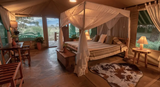 Двухместный номер Deluxe Kibo Safari Camp