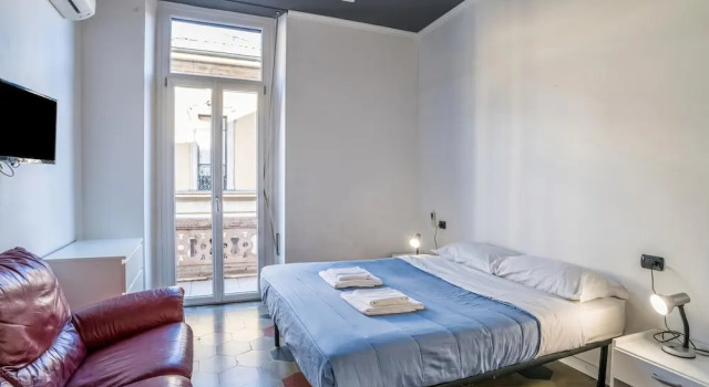 Семейные апартаменты с балконом и с видом на озеро Menaggio Tosca Apartments
