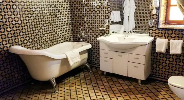 Номер Deluxe с видом на бассейн Le Riad Palais dhotes Suites & Spa Fes