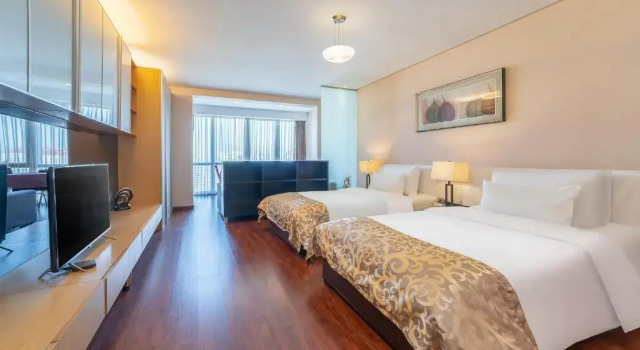 Двухместный номер Standard с видом на море Qingdao Housing International Hotel