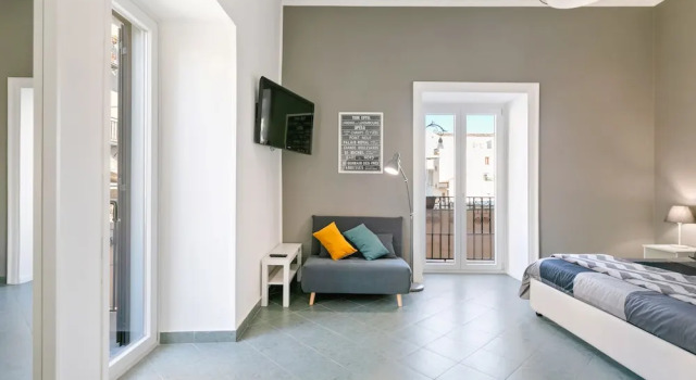 Апартаменты c 1 комнатой с балконом Stylish Flat Maqueda