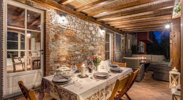 Вилла Villa sul Fiume in Monte San Quirico