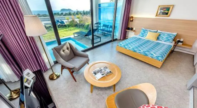 Номер Standard Дуплекс Jeju Bom stay & Art Gallery