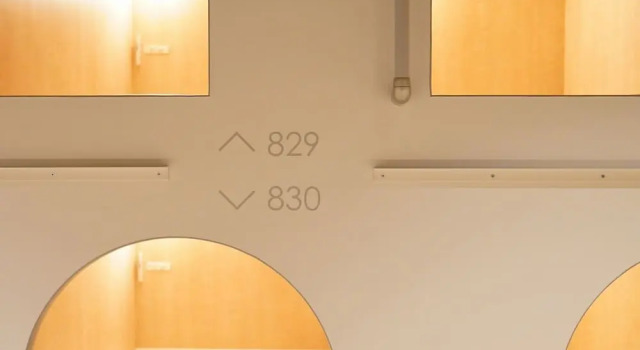 Кровать в общем номере (мужской номер) Capsule Hotel City Cabin Susukino