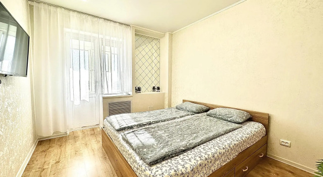 2-room apartment on 61A Chistopolskaya street, Prenota Appartamento Hotel a Tatarstan con parcheggio, Parcheggio