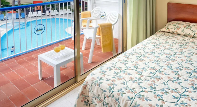 Одноместный номер с балконом GHT Costa Brava & Spa
