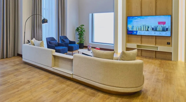 Люкс Пентхаус с 2 комнатами Ramada Hotel, Suites and Apartments by Wyndham Dubai JBR
