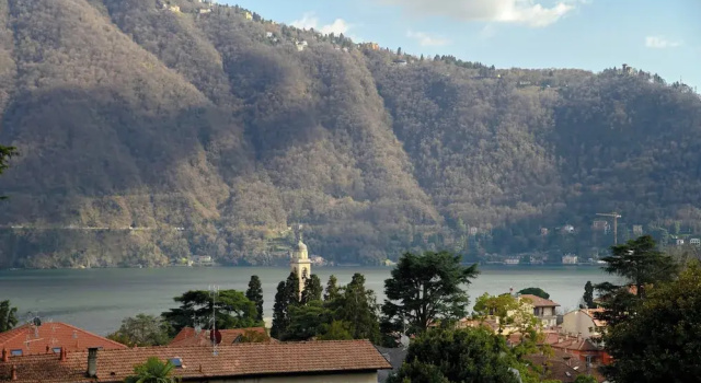 Двухместный номер Deluxe с балконом и с видом на озеро Hotel Ristorante La Vignetta Cernobbio