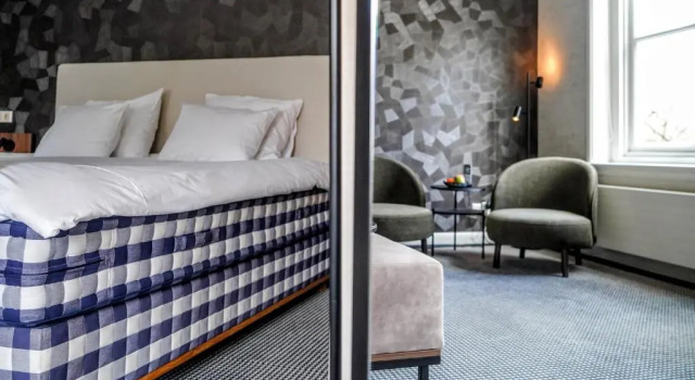 Люкс с балконом Central Park Voorburg - Relais & Chateaux