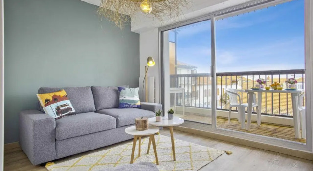 Студия Nice & calm studio w balcony in Beaurivage district in Biarritz - Welkeys