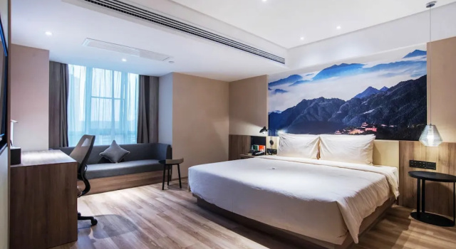 O podwyższonym standardzie suite Atour Hotel Red Star Changsha