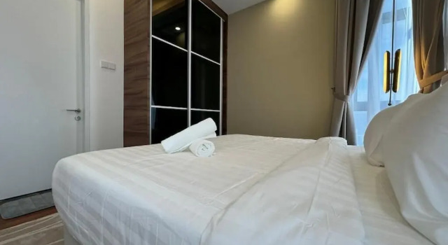 Двухместный номер Deluxe c 1 комнатой Royce Residence KLCC Kuala Lumpur by Collective Haus