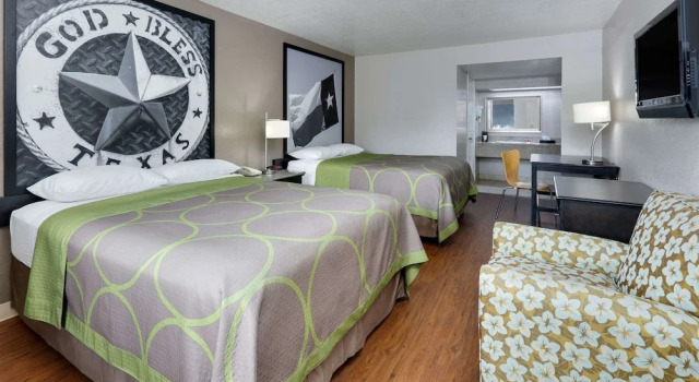 Номер Deluxe Super 8 by Wyndham San Antonio Downtown/Alamo