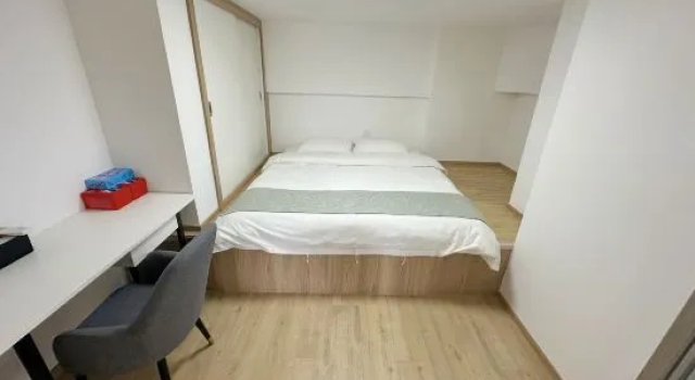 Люкс Дуплекс с 2 комнатами с видом на сад Taihu Puyue Apartment