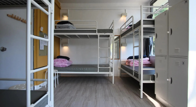 Кровать в общем номере YHA Jockey Club Mt. Davis Youth Hostel