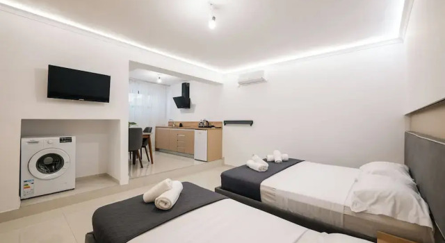 Трёхместный номер Standard Цокольный этаж StarLight Apartments 2