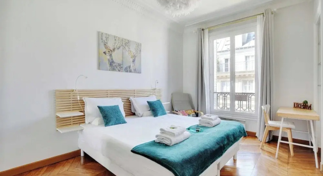 Modern Apartment - 2bd/4p - Louvre/marais