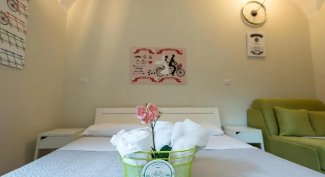 Трёхместный номер Standard Bed&BikeRome ROOMS