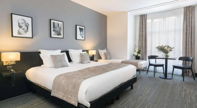 Трёхместный номер Superior Best Western Plus Hôtel Massena Nice