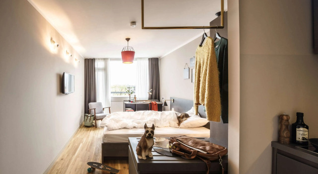 Двухместная студия Bold с балконом Bold Hotel München Zentrum