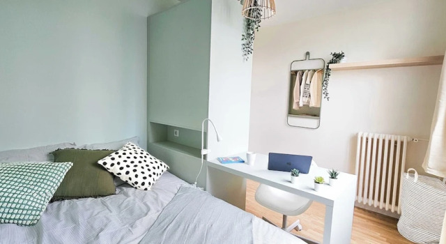 Cozy Room in a Friendly Shared Flat - Lyon 8th, Prenota Appartamento Lione Rodano