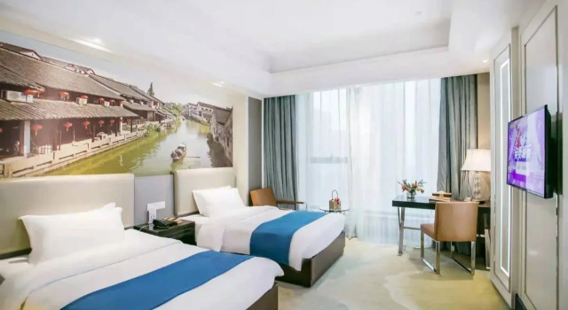 Manju Hotel·Shaoxing Jinghu Olympic Sports Center Store, Prenota Hotel Hotel a Shaoxing con parcheggio, Parcheggio