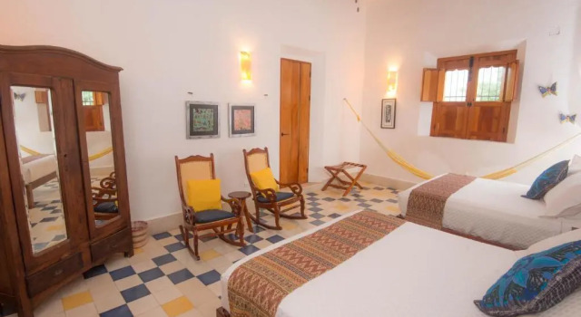 Четырёхместный номер Classic Hotel Posada San Juan