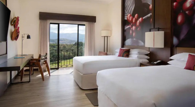 Четырёхместный номер Standard Costa Rica Marriott Hotel Hacienda Belen