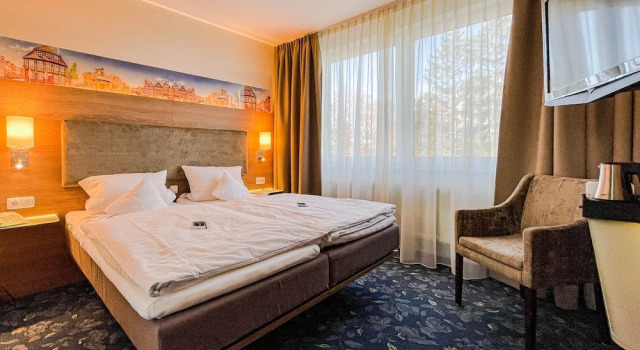 Люкс Comfort Hotel-Restaurant Vier Linden