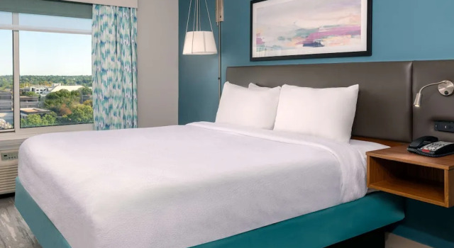 Двухместный номер Deluxe Hilton Garden Inn Charlotte Uptown