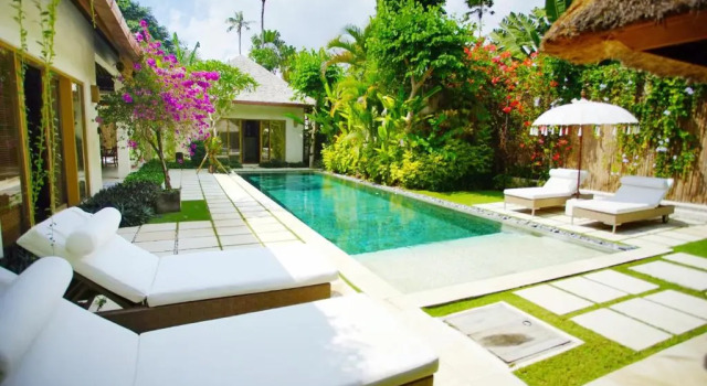 Pool вилла с 2 комнатами Villa Bali Asri Batubelig