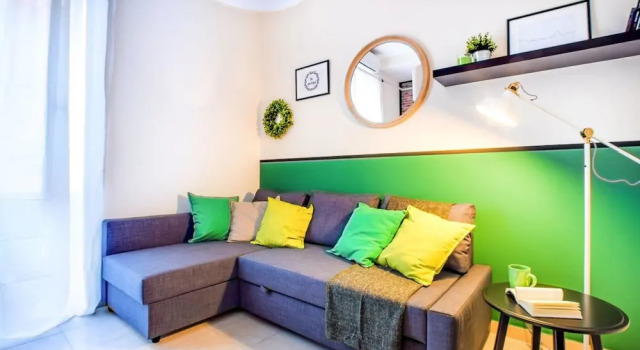 Bright and Colorful Flat /4 Guests/vatican Area