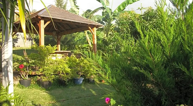 Le Chalet à la Fontaine Saint Leu, Đặt Nhà gỗ Nhà tranh ở Saint-Paul, Nhà tranh